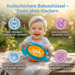Kleckersichere Schüssel für Babys – Mahlzeiten ohne Verschütten
