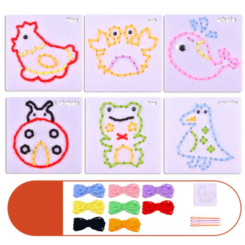 CreativeThread – Foster your child's motor skills and imagination