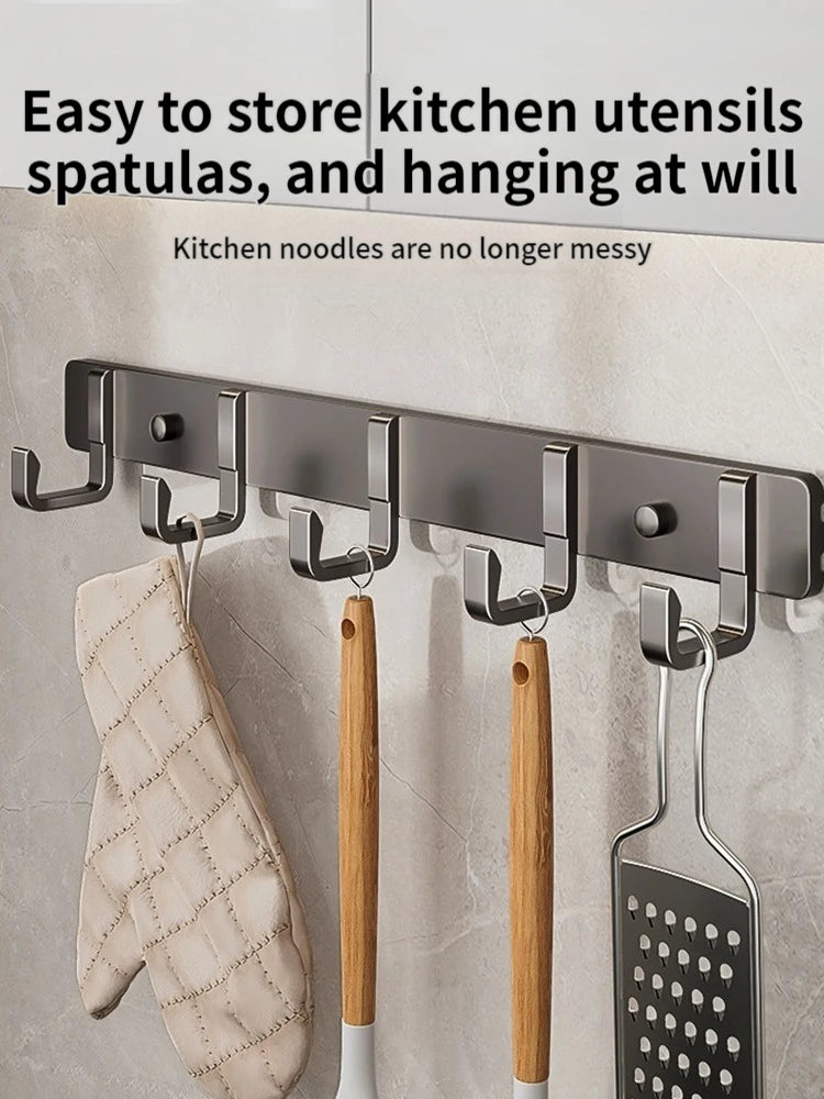 Elegant aluminum wall and door hooks for every room