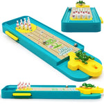 Mini-Bowling mit Frosch-Motiv – Geschicklichkeitsspiel für Kinder
