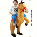 Inflatable Horse Costume for Adults - Cowboy Style for Parties