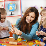 Set aus Metall-Puzzle-Ringen