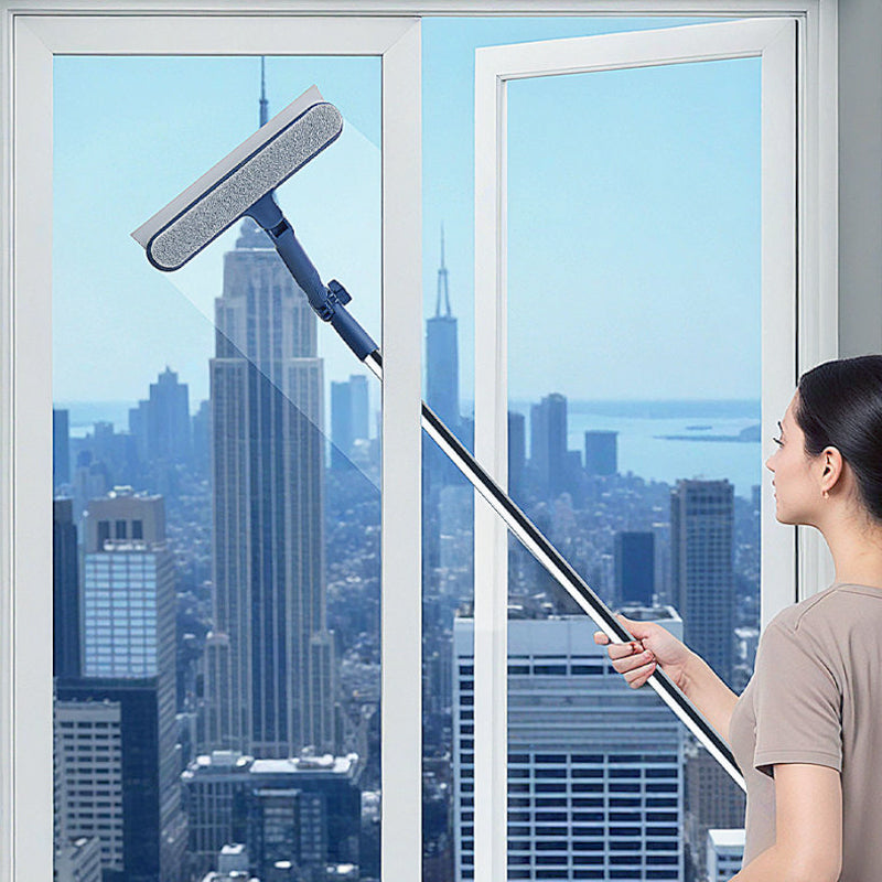 Fensterreiniger für hohe Fenster – sicher von innen reinigen