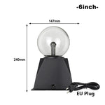 Luminara | Fascinating Plasma Light Sphere with Touch Sensor | LED Lamp with Sound Control | 220V EU Plug | 10–20 cm | Decorative Light for Any Occasion