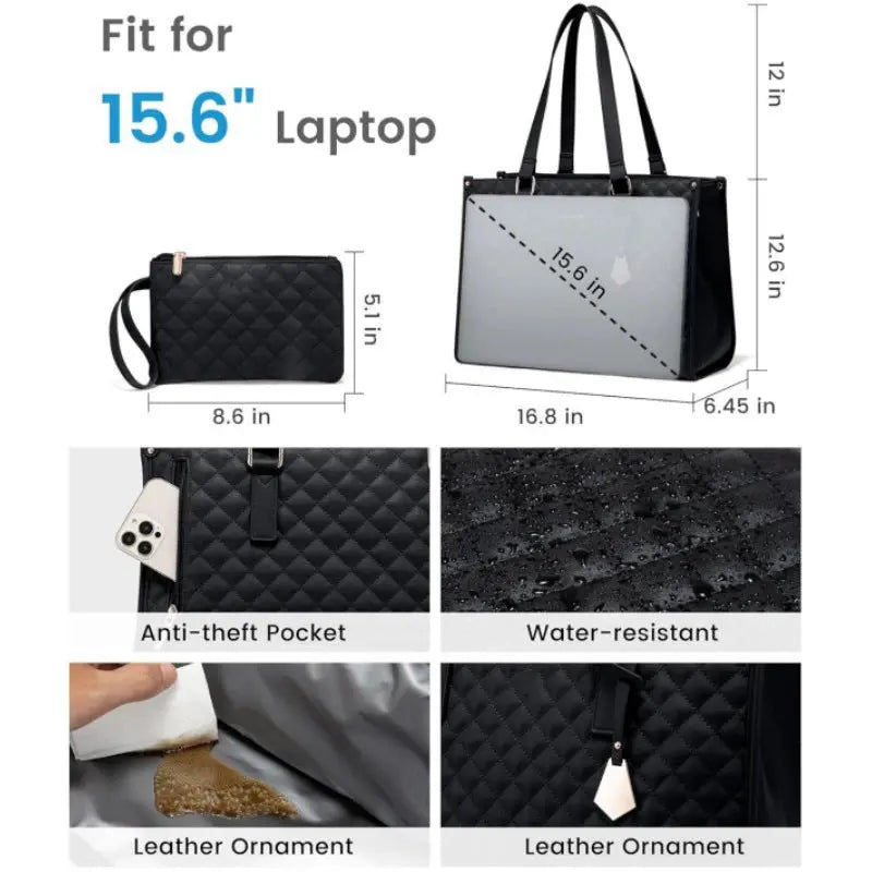 Comfortable 2-in-1 Bag for Laptop and Meals
