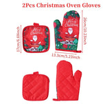 Festive Oven Mitts for the Christmas Season | MaxHeat Duo
