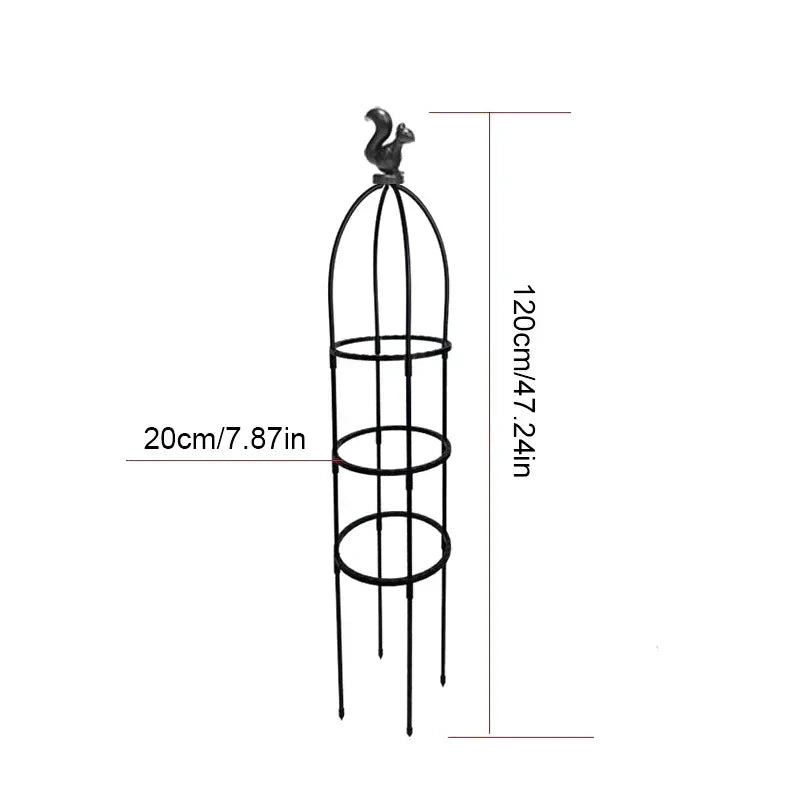 Sturdy Climbing Aid for Plants | Flexible Fiberglass Trellis
