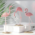Playful Flamingo Sculpture for Creative Accents
