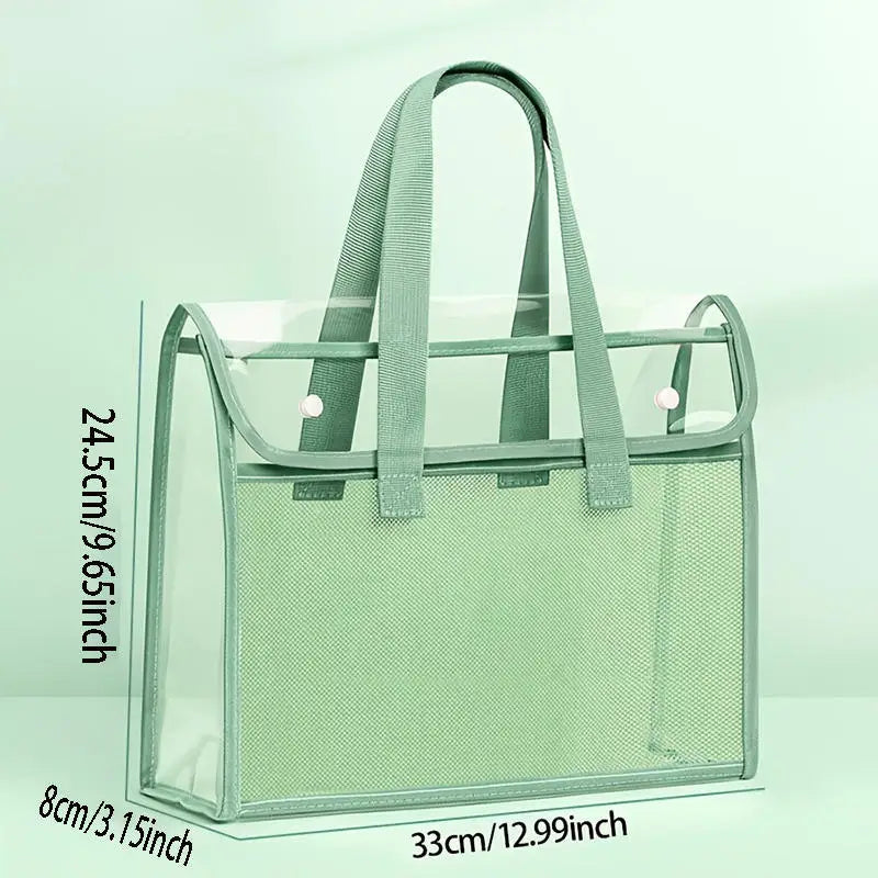 KlarSafe A4 Document Folder | Waterproof & Practical | Space-saving with Carry Handle