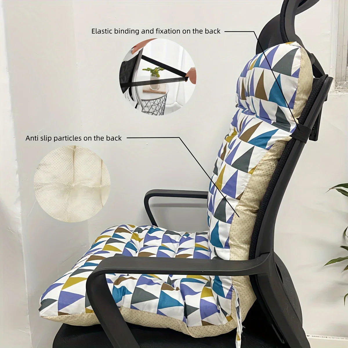 KomfortMax | Ergonomic Seat Cushion with Back Support for Optimal Posture