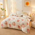 Sleeping Comfort Blanket Blütenzauber | Soft & Easy Care | Elegant Design