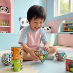 Faltbarer Würfel für Kinder – Spielzeug zum Spielen und Lernen