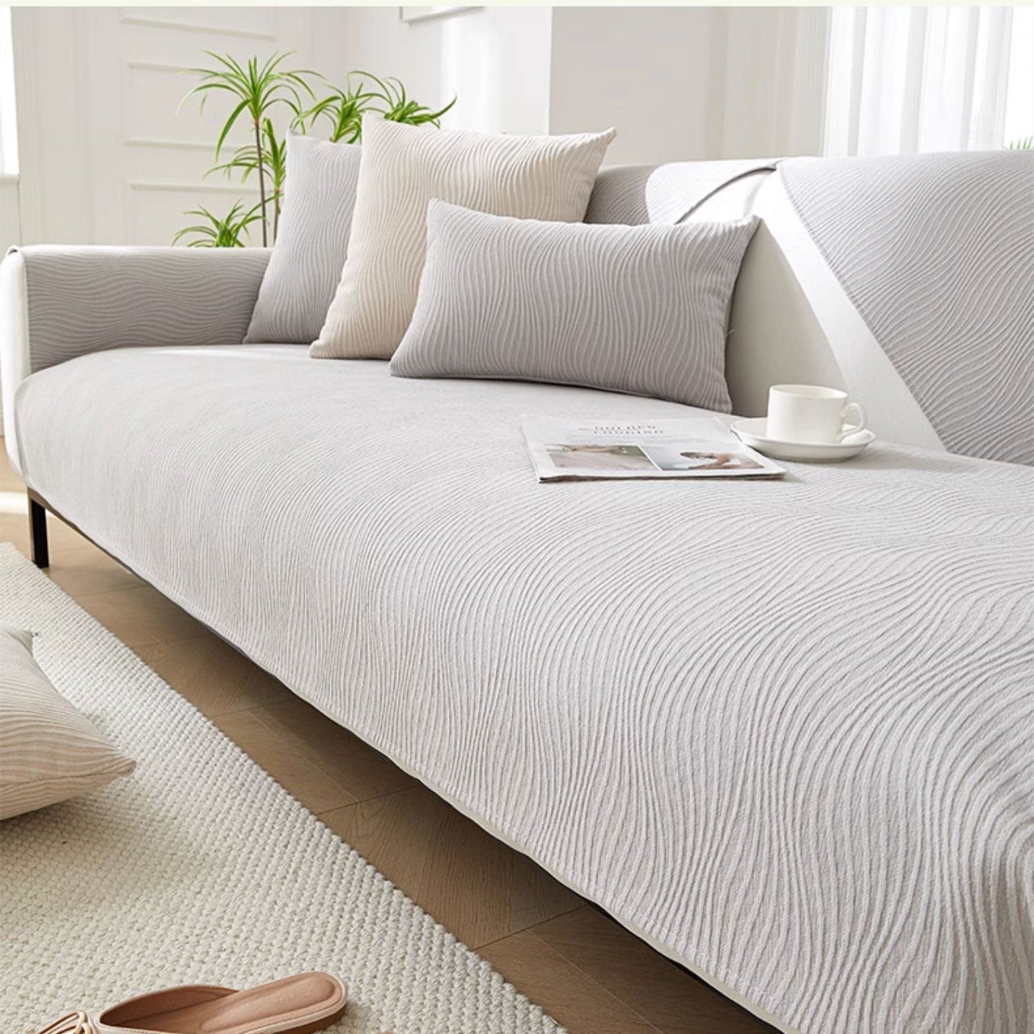 Stylish Chenille Sofa Covers for a Fresh Ambiance