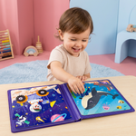 Montessori Puzzlebuch mit Magneten
