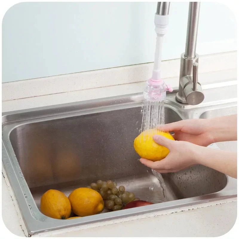 Verstellbare Wasserhahn Düse mit schwenkbarem Sprüher und Filter