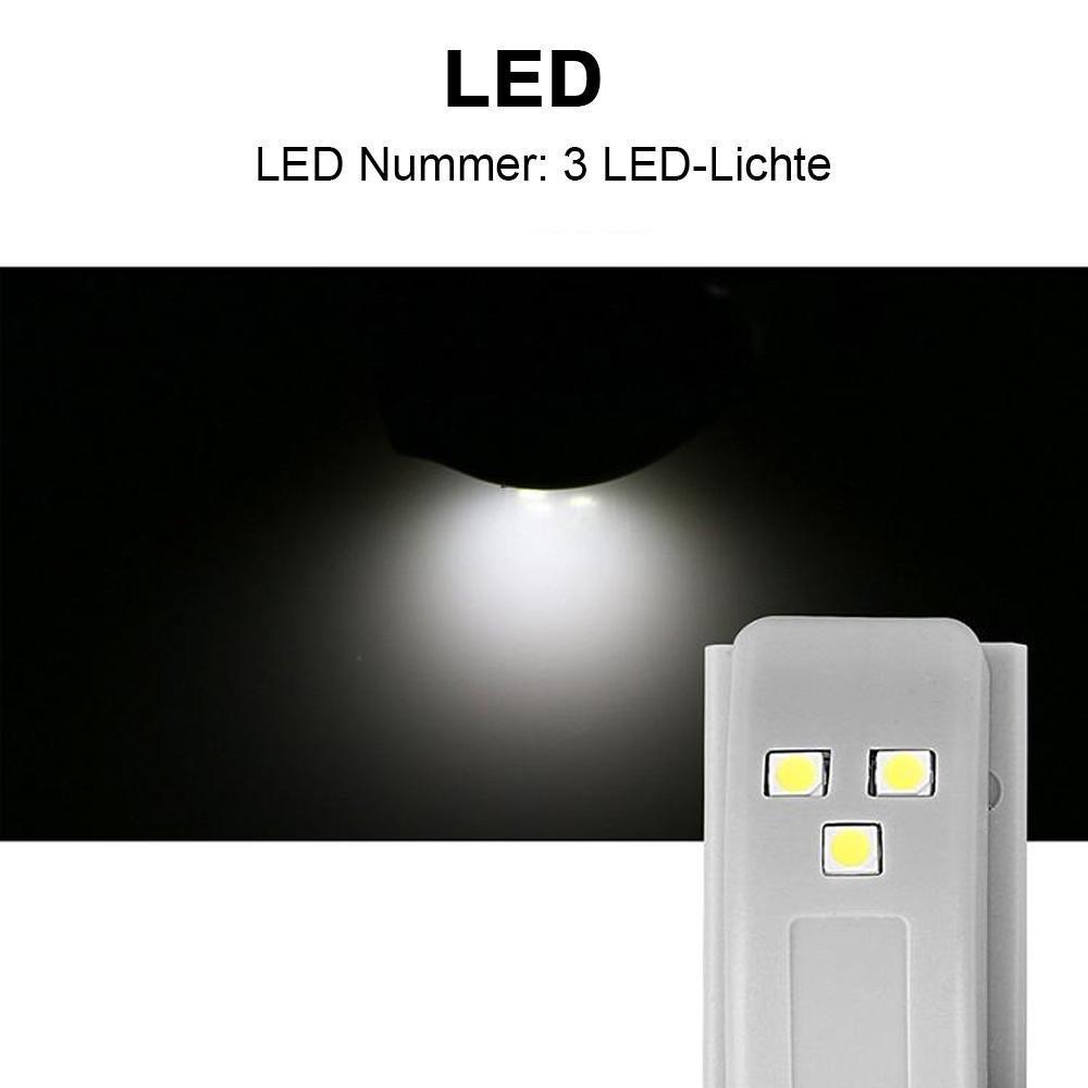 Helle LED-Scharnierschrankbeleuchtung (10 Stück) | LuminaFix