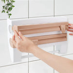 3-in-1 Papierrollenhalter mit drei Fächern