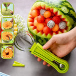 3-in-1 Obstschneider für kreative Küchenhelfer