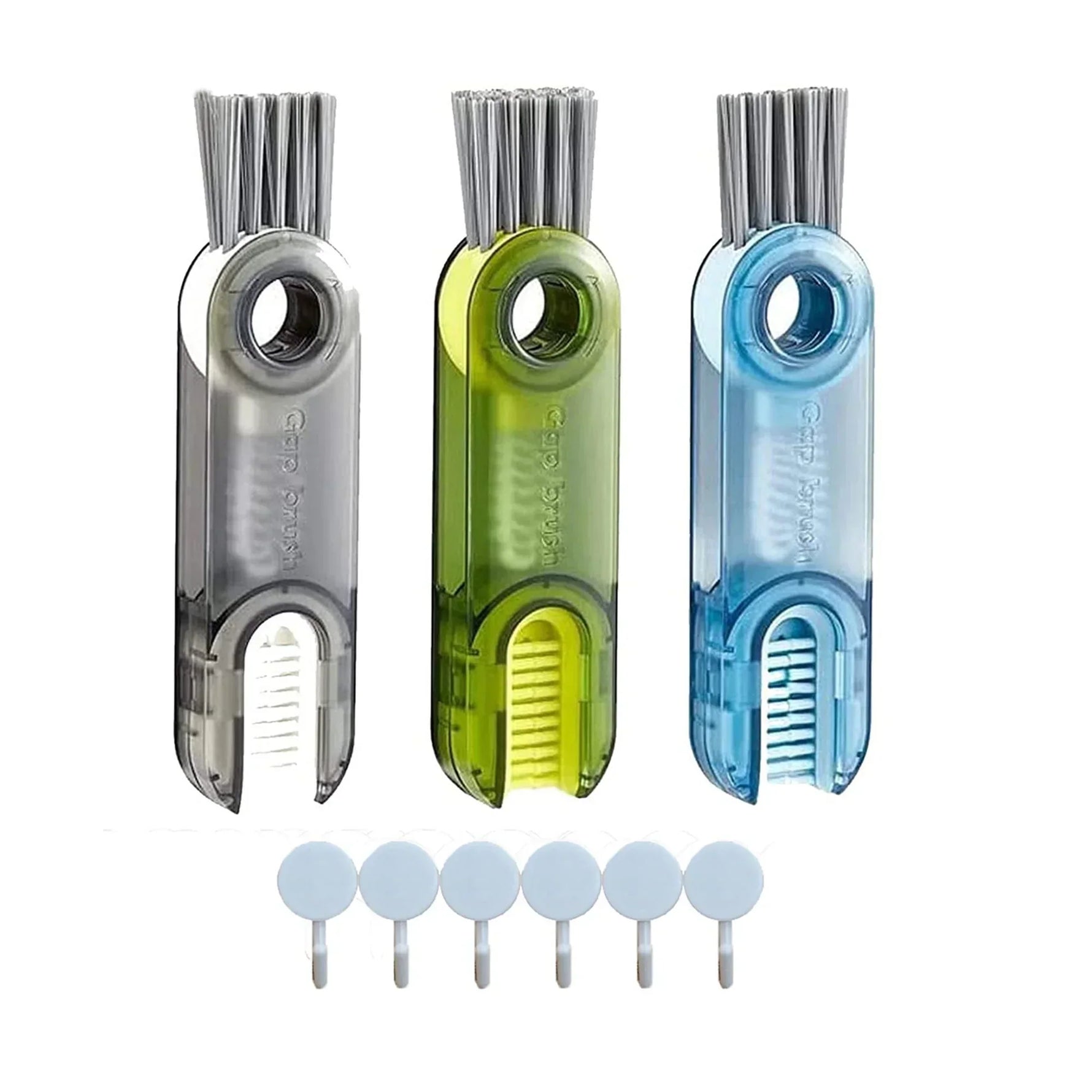 Revolutionäre 3-in-1 Flaschenbürste in U-Form