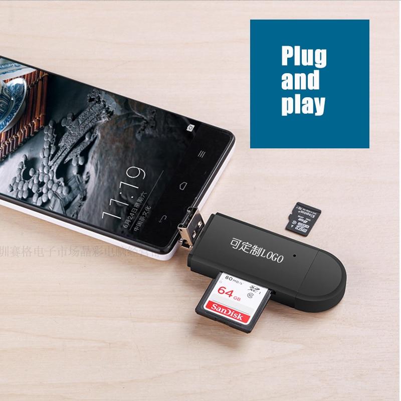 Vielseitiger 3-in-1 Kartenleser für unterwegs | ByteConnect