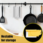 Vielseitiges 3-in-1 Edelstahl Teigwerkzeug Set für die Küche