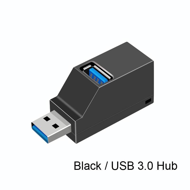 Kompakter 3-Port USB-Hub für vielseitige Nutzung