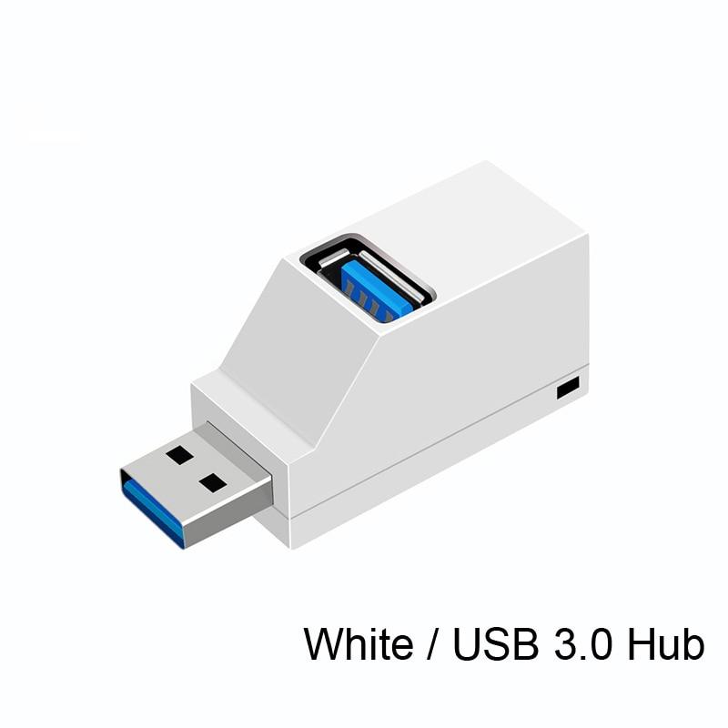 Kompakter 3-Port USB-Hub für vielseitige Nutzung