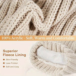 WinterWarm 3-in-1 Set – Mütze, Schal und Touchscreen-Handschuhe