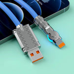 Flexibles 180° Schnelllade-Datenkabel (120W) für Gamer