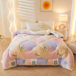 Sleeping Comfort Blanket Blütenzauber | Soft & Easy Care | Elegant Design
