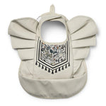 Wasserdichtes Esslätzchen für Babys mit Ärmeln und Auffangtasche