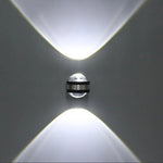 NaturaLuxe LED-Wandlampe | Elegantes Design aus Nussbaum | 6W | Wandmontage