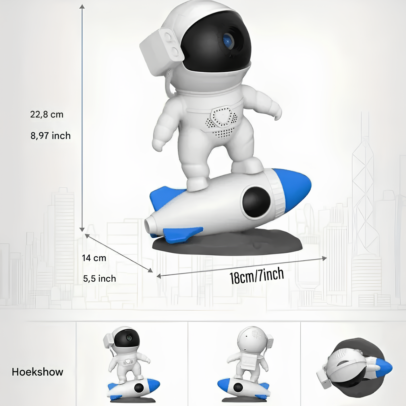 Galaktische Projektion Lampe – StellarVision