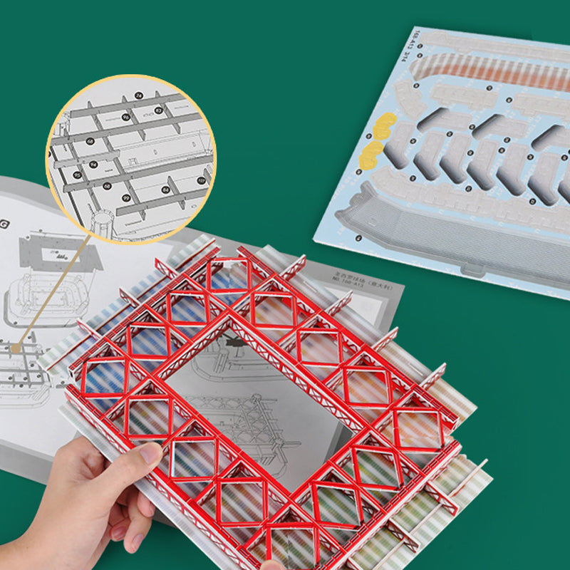 Fussballstadion 3D Puzzle: Ein Muss für Sammler