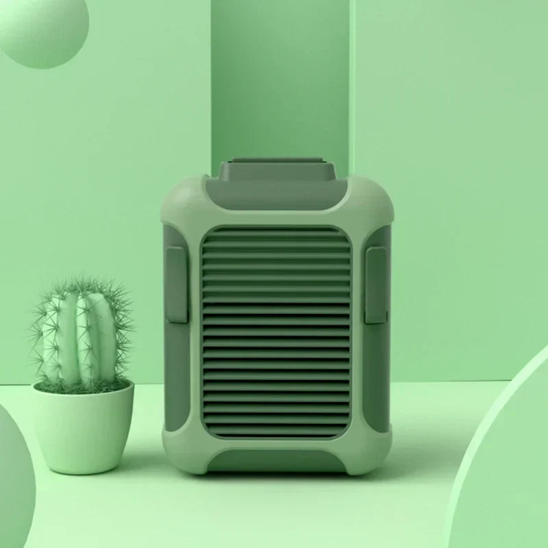 Stylish Portable Fan – Quiet, Rechargeable, and Elegant