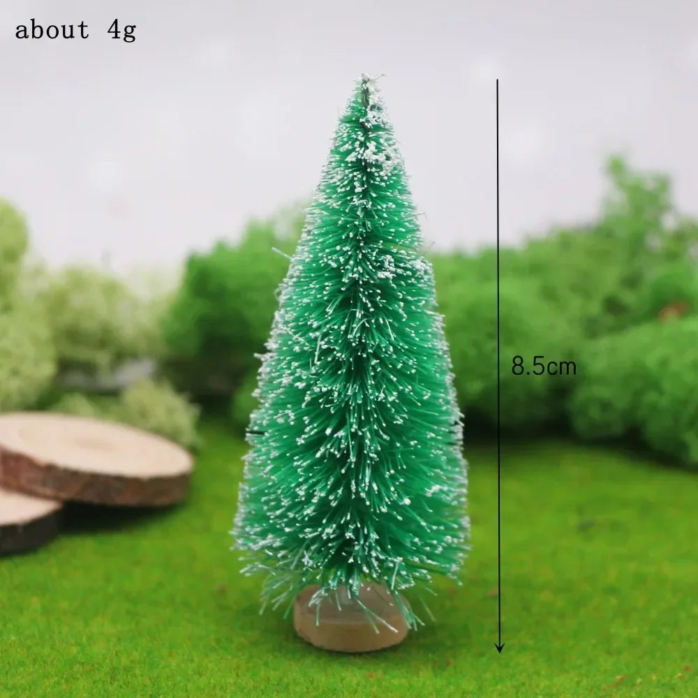 Festive Miniature Tree | Handcrafted from cedar and pine | Table decoration & Christmas figurine 4.5–13 cm