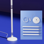 Moderne Stehlampe mit Musik-Synchronisation und App-Steuerung – 140 cm hoch