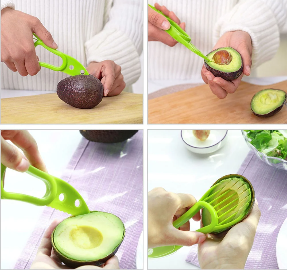 AvocadoPro 3-in-1 Küchenhelfer – Einfaches Schneiden & Entkernen