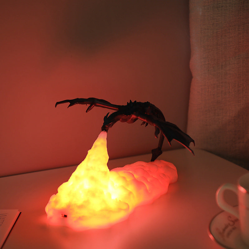 Magisches Drachen-Nachtlicht mit 3D-Druck-Technologie