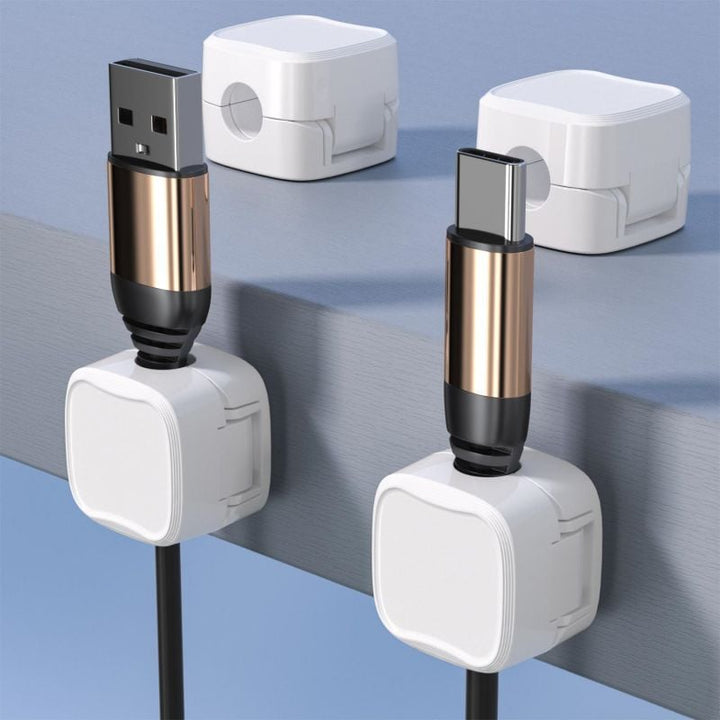 Kabelorganizer mit Magnet – Kabelmanagement Lösung