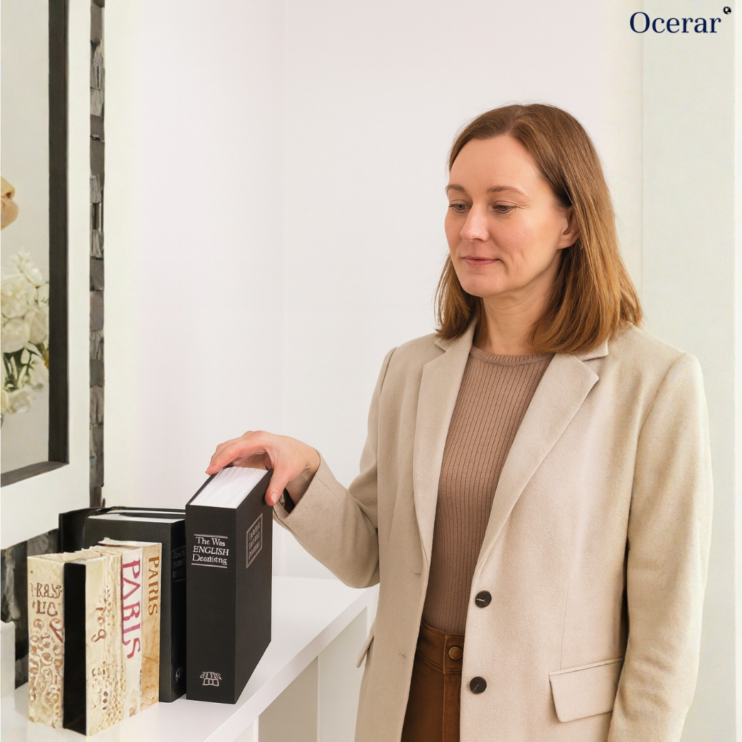 Geheimsafe im Buchdesign – Sicherer Stauraum für Wertgegenstände
