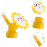 Wassertropfenaufsätze für Pflanzen – 6er Set mit Sonnenblumenmotiven
