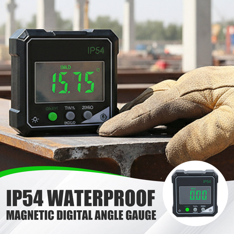 Wasserdichter digitaler Winkelmesser mit Magnetbefestigung