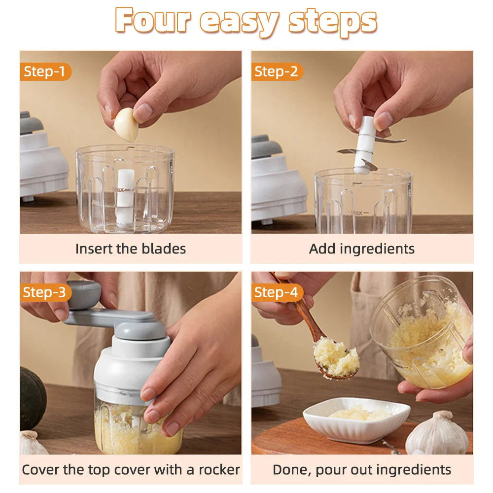 Kitchen Pro – Efficient, Hands-Free Chopping for Every Need