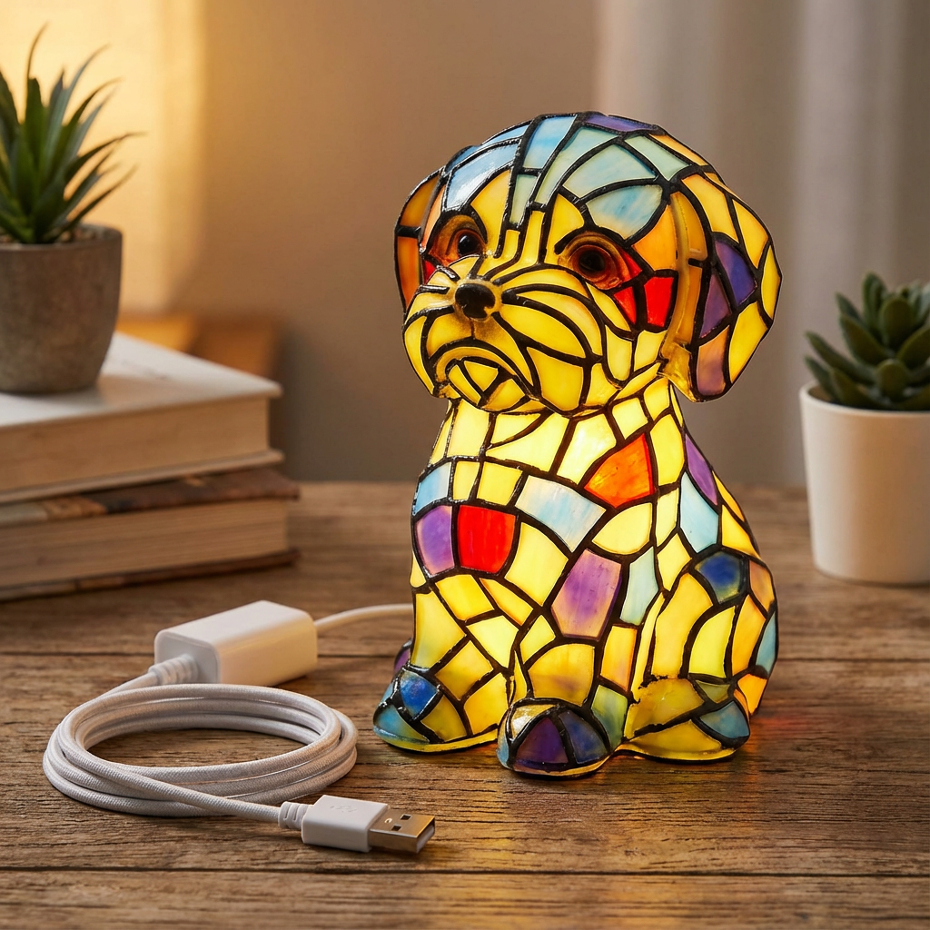 Connection Light - Artistic Figure with Gentle Illumination