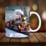 3D Schneemann Keramiktasse - Lustiges Weihnachtsgeschenk