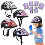 Sicheres Abenteuer-Set für Kinder | 7-teiliges Schutzpaket mit Helm und Schützern