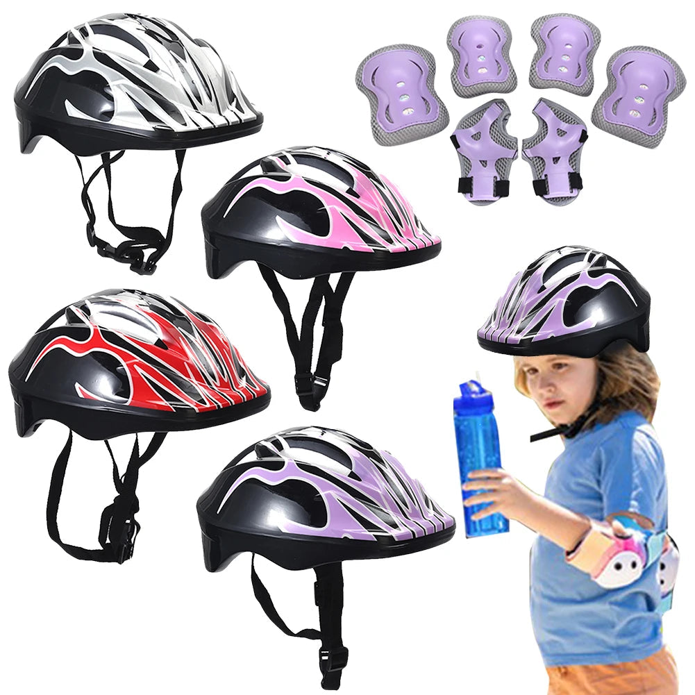 Sicherheitsset für Kinder – Helm und Schützer für aktives Spielen