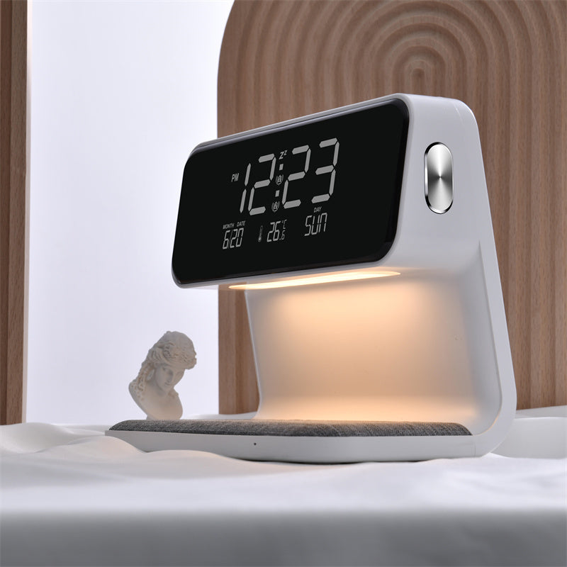 Multifunctional Bedside Lamp with Wireless Charger