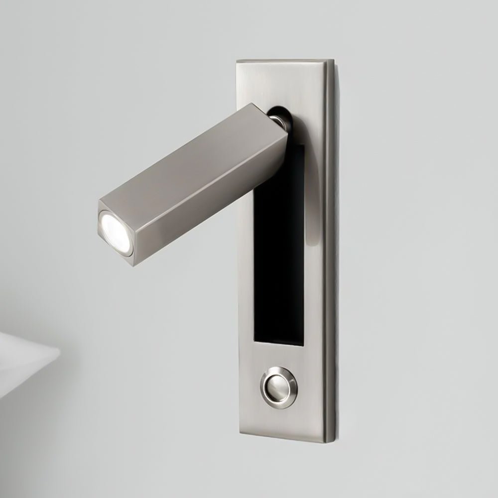Wandlampe mit Flexibler Leselampe – Elegante LED Nachtlampe